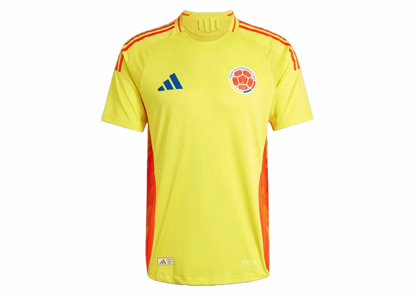 adidas Originals Colombia 2024/25 Home Authentic Jersey Impact Yellow