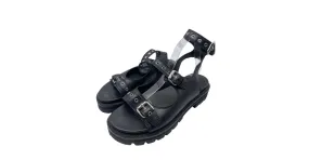 Alaïa ALAIA Sandalias T.UE 41 cuero Negro 