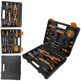 ANDIARBEIT® "Geselle" maletín de herramientas Conjunto 54 piezas. negro