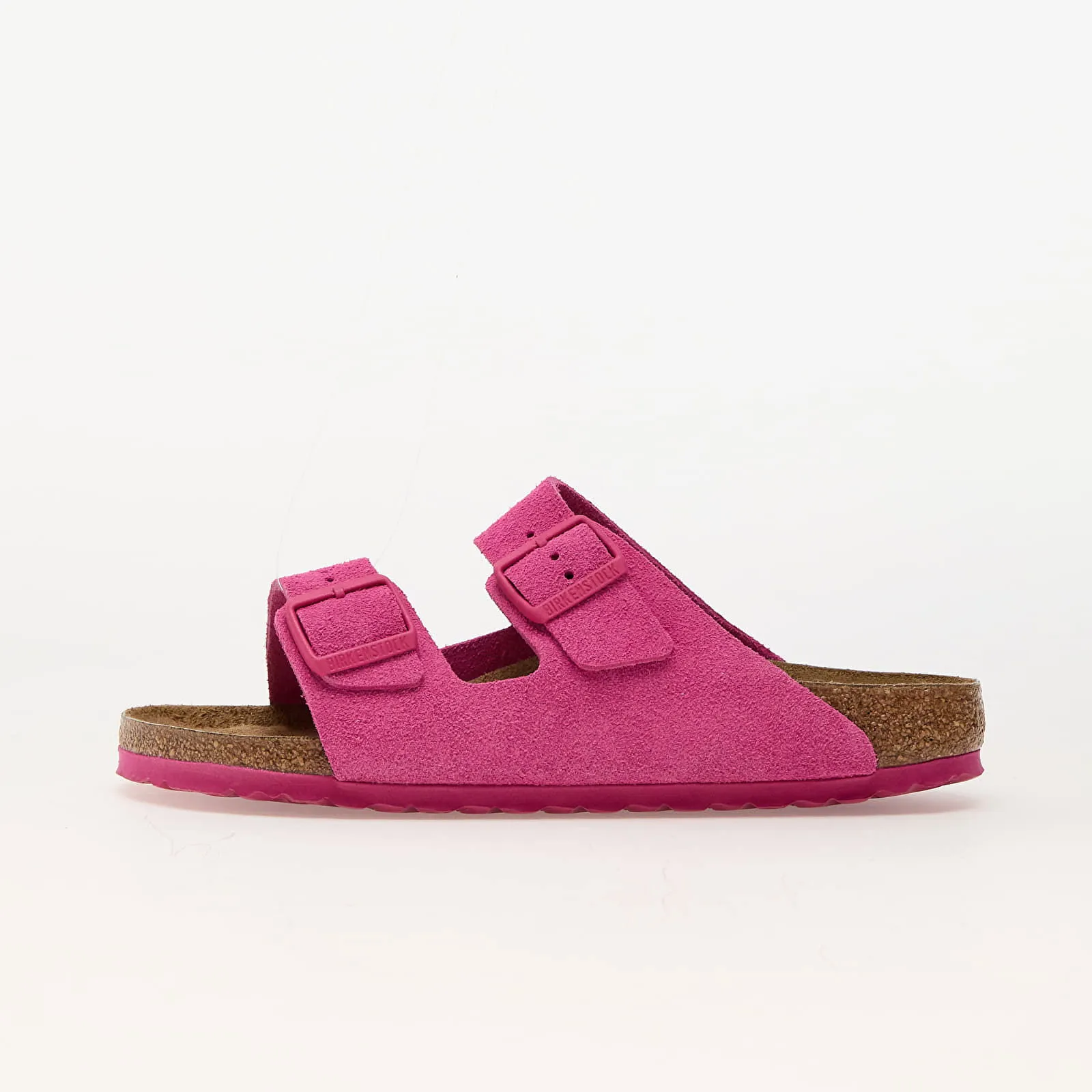 Birkenstock Arizona Suede Leather Fuchsia Tulip W