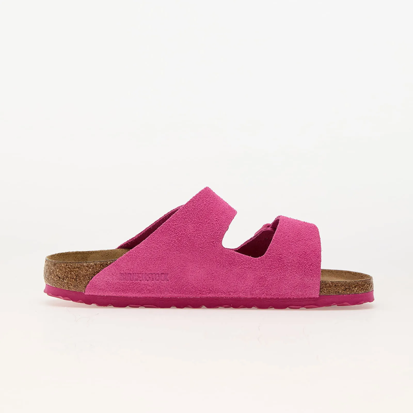 Birkenstock Arizona Suede Leather Fuchsia Tulip W