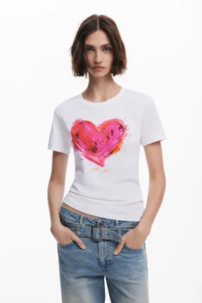 Camiseta corazón