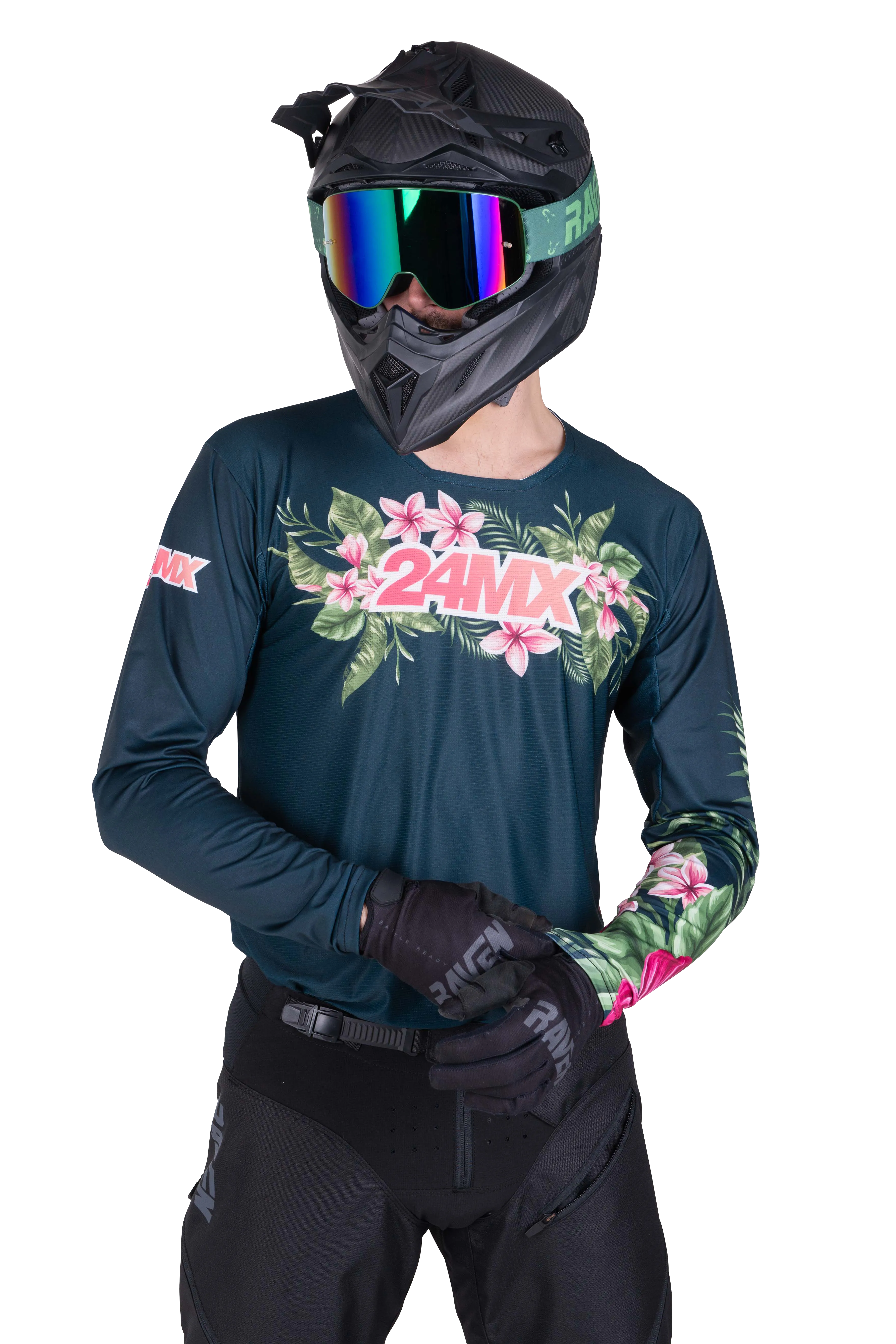 Camiseta de Cross 24MX FLOWERS