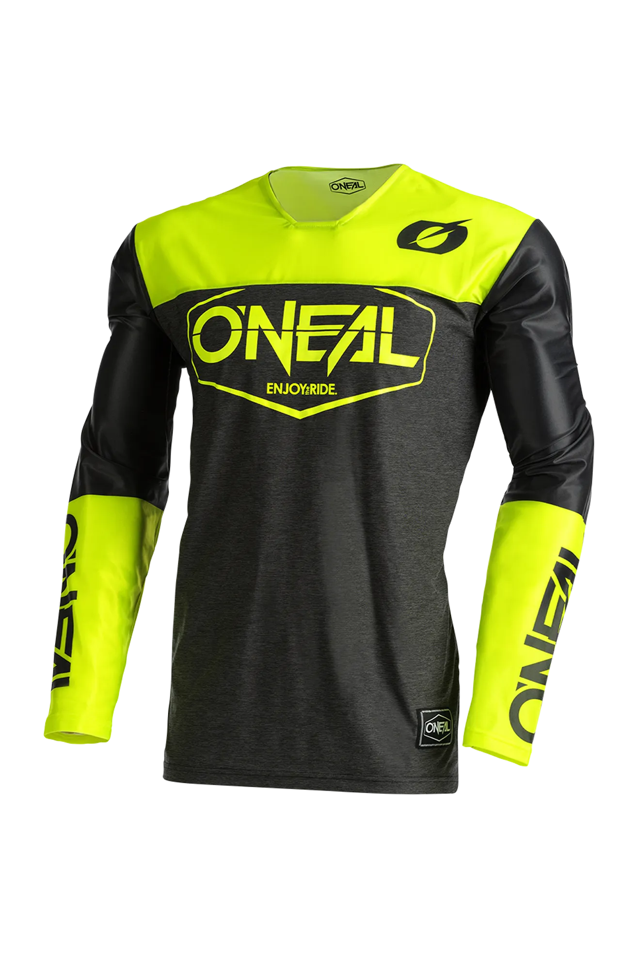 Camiseta de Cross O'Neal Mayhem Hexx Negro-Amarillo