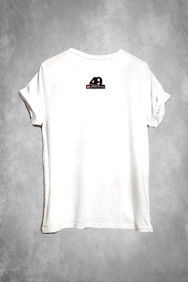 Camiseta de hombre K&Q blanca