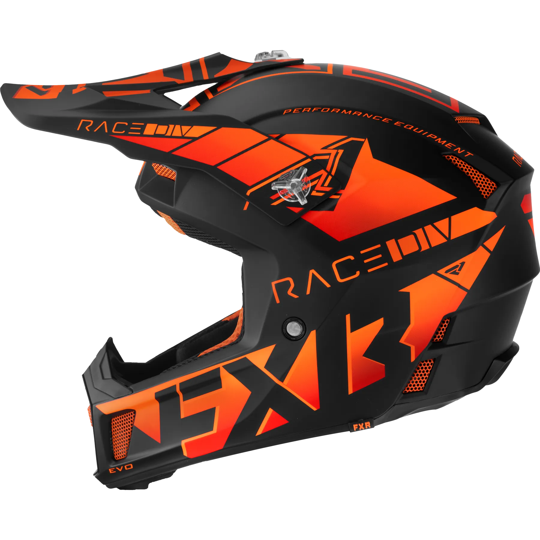 Casco de Cross FXR Clutch Evo Naranja 