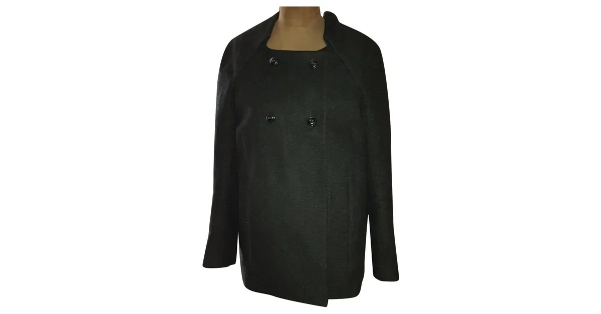 Chloé Abrigos, Ropa de calle Gris antracita 