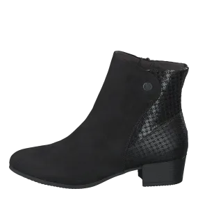 Jana zapatos 8-8-25374-25 009 Black /checkers