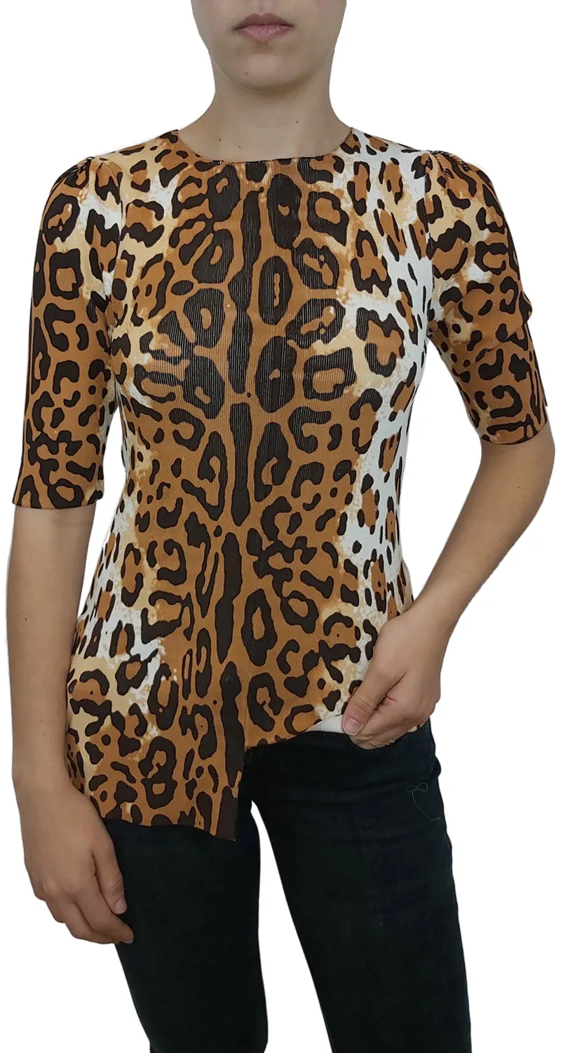 JAZMIN CHEBAR Top Passion Animal Print