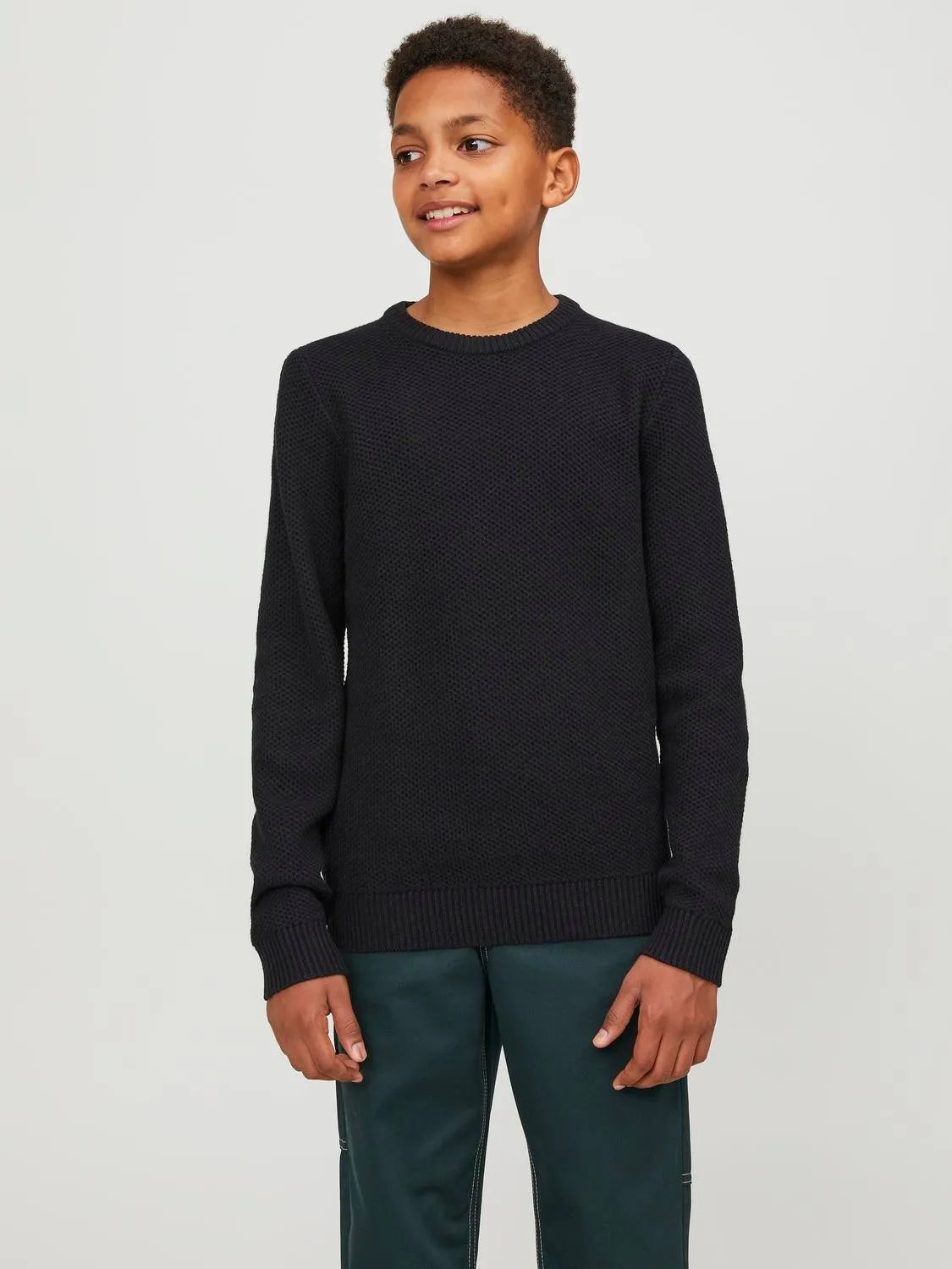 Jersey de punto Junior | Negro | Jack & Jones®