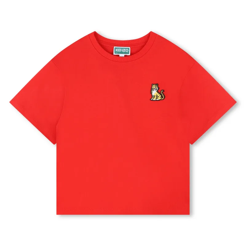KENZO KIDS Camiseta con bordados