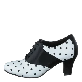 Lola Ramona zapatos Ava Moonshine Vegan White/black