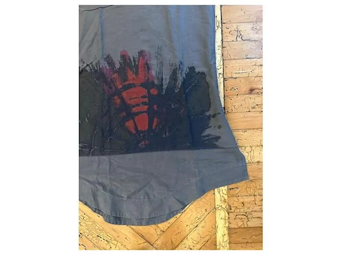 Marithé et François Girbaud Camiseta sin mangas marrón de Marithè Francois Girbaud Castaño Negro Roja 