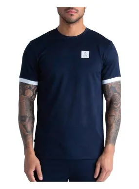 Men's LUKE Luke Dempsey T Shirt Dark Navy