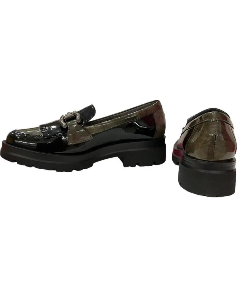 Mocasines de Mujer PITILLOS MOCASIN CONFORT 5360 NEGRO HUMO NEGRO-HUMO