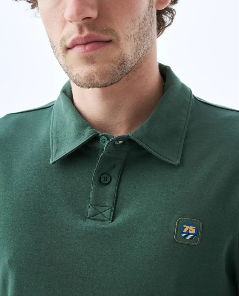 Polo manga larga para hombre