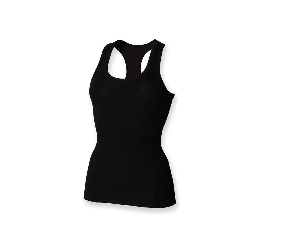 SF Women SK150 - Camiseta sin mangas Racerback SK150 - Black