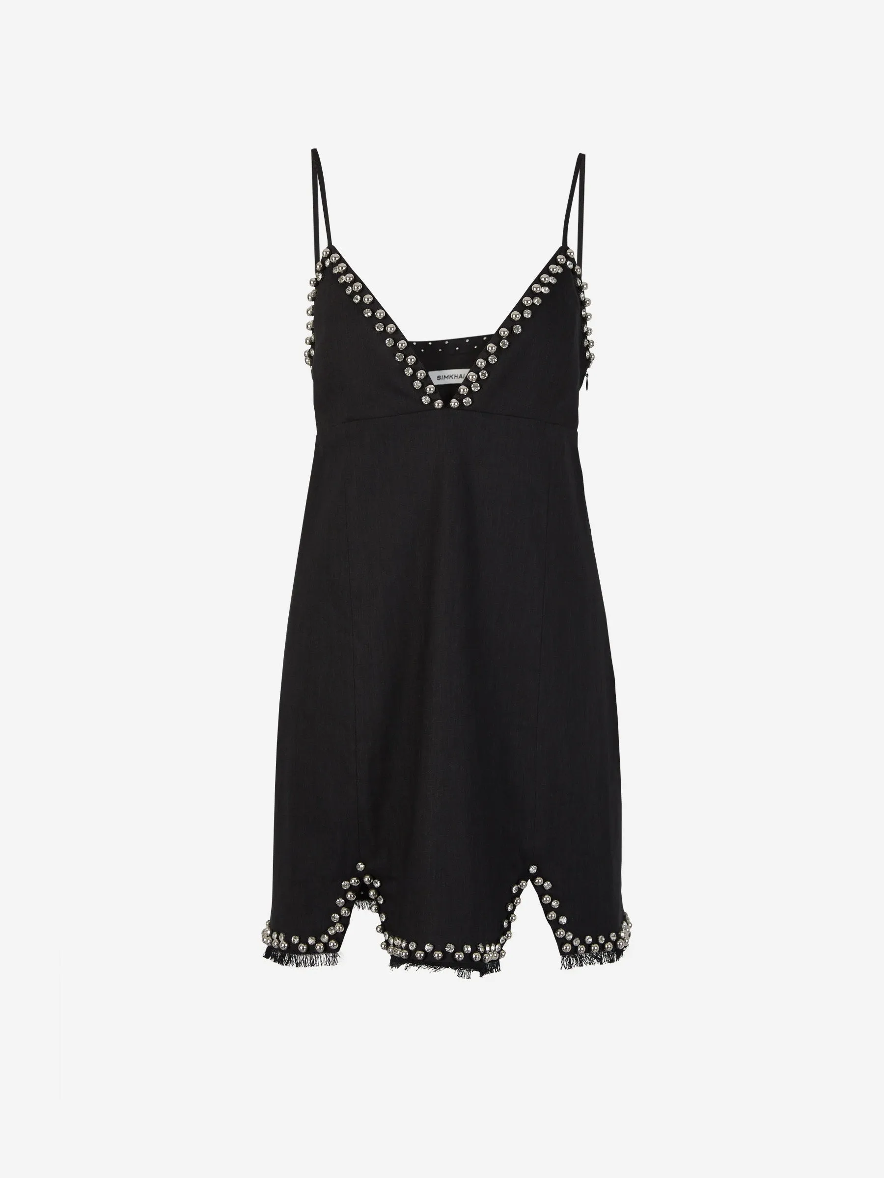 Simkhai Vestido Mini Cristales
