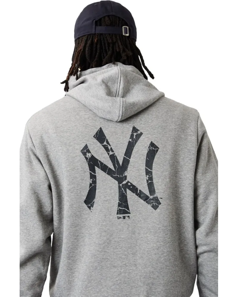 Sudadera new era gris yankees seasonal infill hoody neyyan