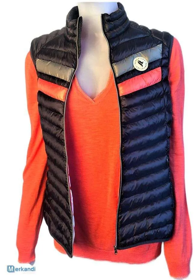 SUN VALLEY Plumífero Sin Mangas - Delfín para Mujer - Precio Excepcional PVP 79€ PRECIO 20