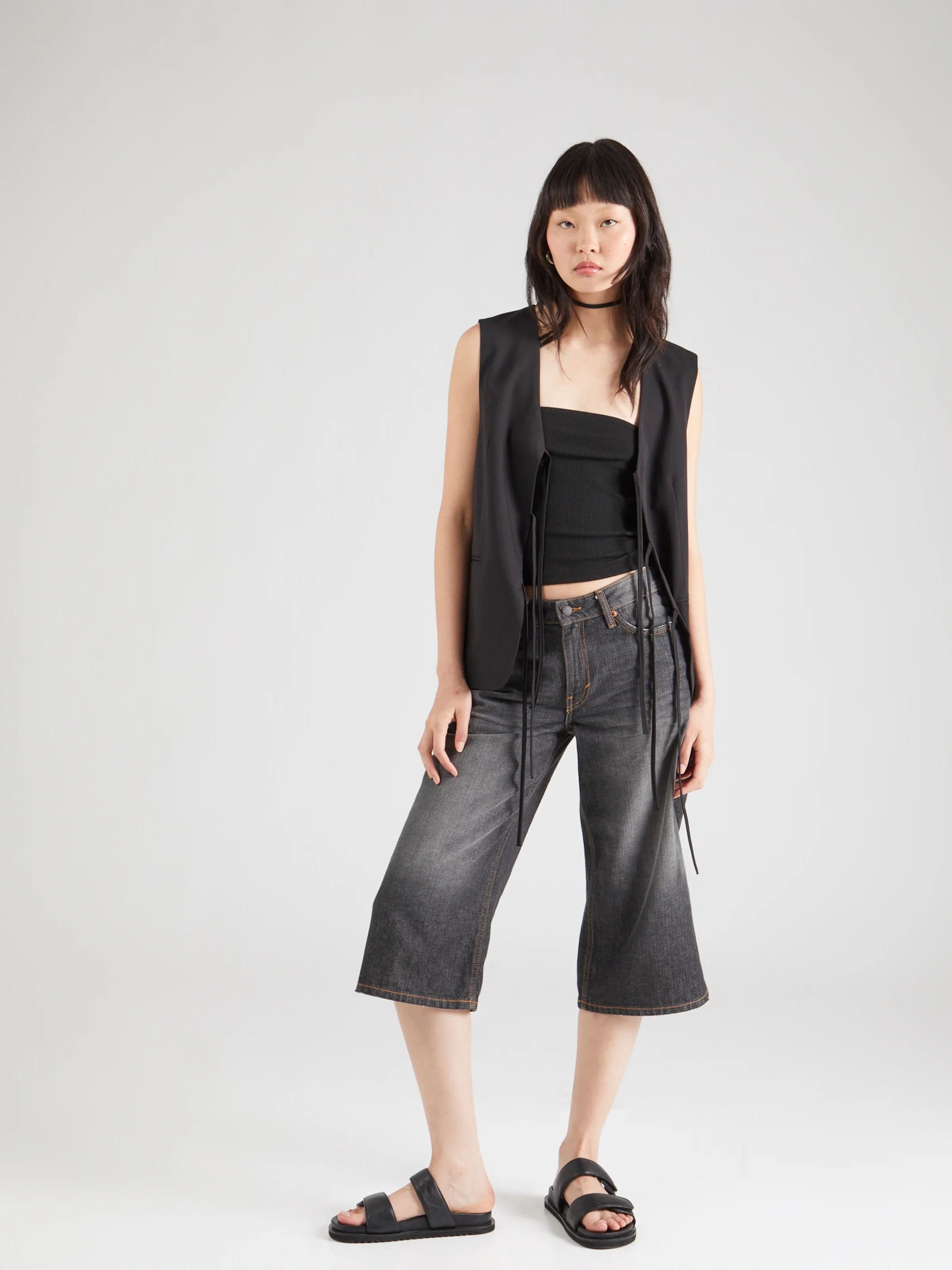 Top 'PCKARLEE' PIECES en Negro