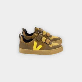 Veja Kids – Zapatillas V-10 suede multico camel