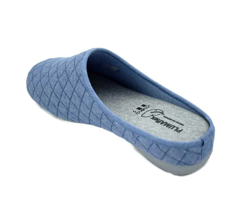 ZAPATILLA ROAL 9010 CASA CÓMODA Y FRESCA DE MUJER PANTUFLA ACOLCHADA GUATEADA JEANS PLANTILLA PLUMAFLEX 26118
