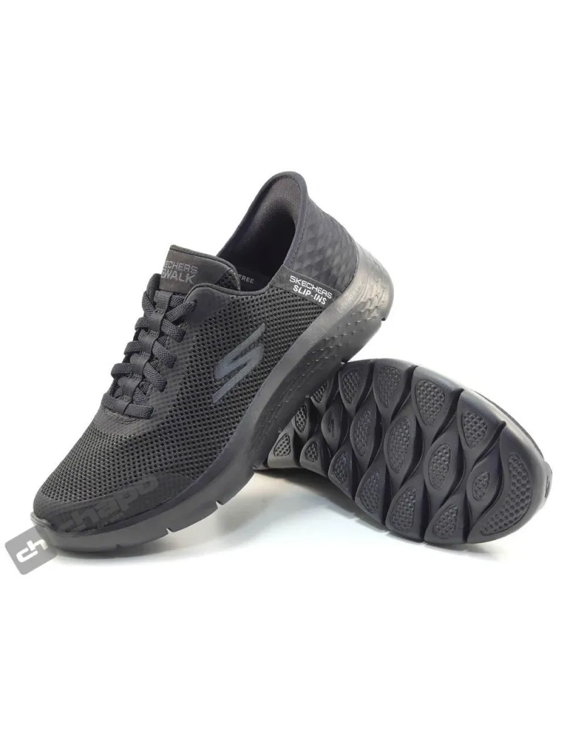 Zapatillas Deportiva Negro Skechers 216324-216496